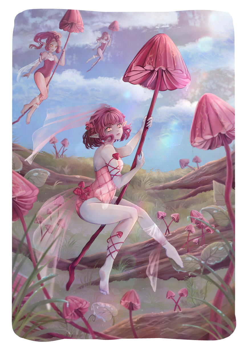 "Mushroom Parachute"