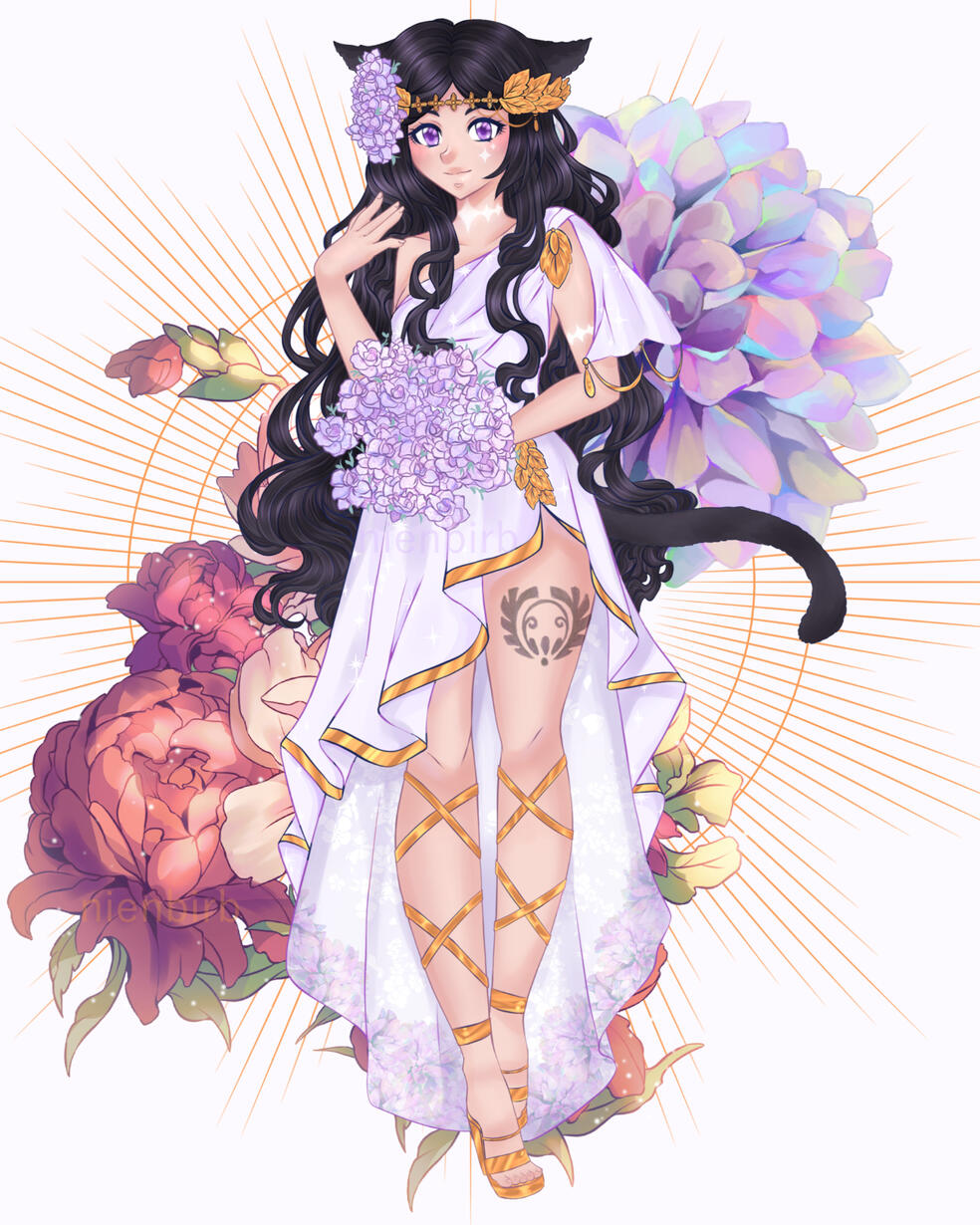Celestria (OC) greek goddess ver.